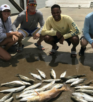 Reeling in memories in Galveston!